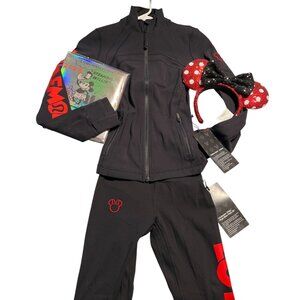 Disney X Lululemon Define Jacket Nulu & Align High Rise Pants 25" w/Accessories